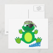 かわいいゴッキンズ海賊フロギー ポストカード (正面/裏面)