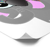 かわいいゴッキンズ象の海賊 ポスター (角)