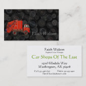 かわいいゴミのトラックごみトラックの名刺 名刺 (正面/裏面)