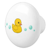 かわいいゴムアヒル/アヒル/ダッキー(アヒルちゃん) セラミックノブ (右)