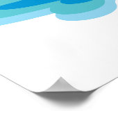 かわいいゴムダッキー（アヒルちゃん）を浴槽に ポスター (角)