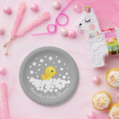 かわいいゴムダックベビーシャワー7インチプレート ペーパープレート (パーティー)