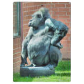 かわいいゴリラ クリップボード (裏面)