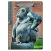 かわいいゴリラ クリップボード (正面)