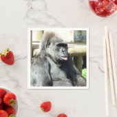 かわいいゴリラ スタンダードカクテルナプキン (インサイチュ)