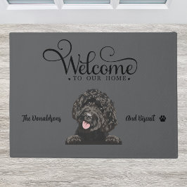 かわいいゴルデンドルドッグ ドアマット