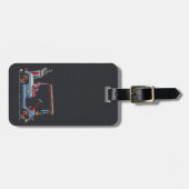 かわいいゴルフカート ラゲッジタグ (正面横)