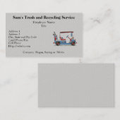 かわいいゴルフカート 名刺 (正面/裏面)