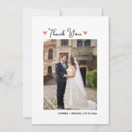 かわいいゴルフ結婚テーマのサンキューカードと写真 招待状