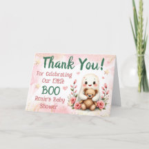 かわいいゴーストガールズ ベビーシャワー カスタムネーム 秋