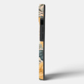 かわいいゴールデンレトリエバーパピーイエローフラワー Case-Mate iPhoneケース (裏面 / 左)