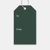 かわいいゴールデンレトリエバー遊ドッグズサッカー ギフトタグ (裏面)