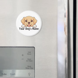 かわいいゴールデンレトリバーの子犬愛好家ギフト かわいいペット  マグネット