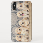 かわいいゴールデンレトリバーの子犬 Case-Mate iPhoneケース (裏面)