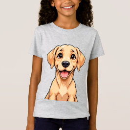 かわいいゴールデンレトリバーの子犬 Tシャツ