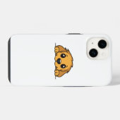 かわいいゴールデンレトリバーの子犬iPhone 14ケース iPhoneケース (裏面横)