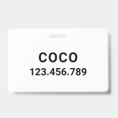 かわいいゴールデンレトリバークリップアート | バッジ (裏面)