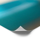 かわいいゴールデンレトリバーパピードッグ ポスター (角)