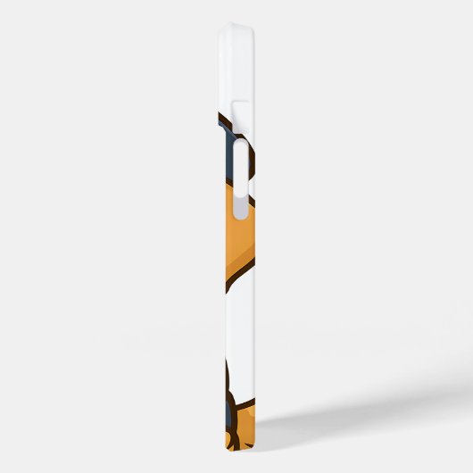 かわいいゴールデンレトリバー警察の電話ケースすべてのデバイス Case-Mate iPhoneケース (裏面 / 左)