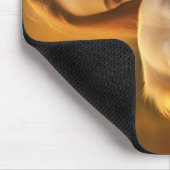 かわいいゴールデン最高のレトリーバー犬ママ マウスパッド (コーナー)