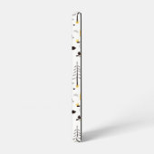 かわいいゴールデン・ウッズのシーンパターン SAMSUNG GALAXYケース (左側面)