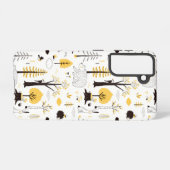 かわいいゴールデン・ウッズのシーンパターン SAMSUNG GALAXYケース (裏面横)