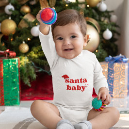 かわいいサおもしろいータベビークリスマスコーディッ子供へト ベビーボディスーツ