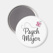 かわいいサイケ専攻のギフト マグネット (正面/裏面)