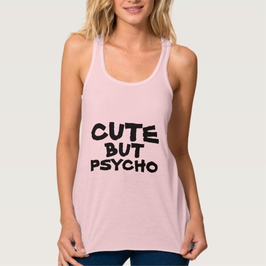 かわいいサイコTシャツ タンクトップ (正面)