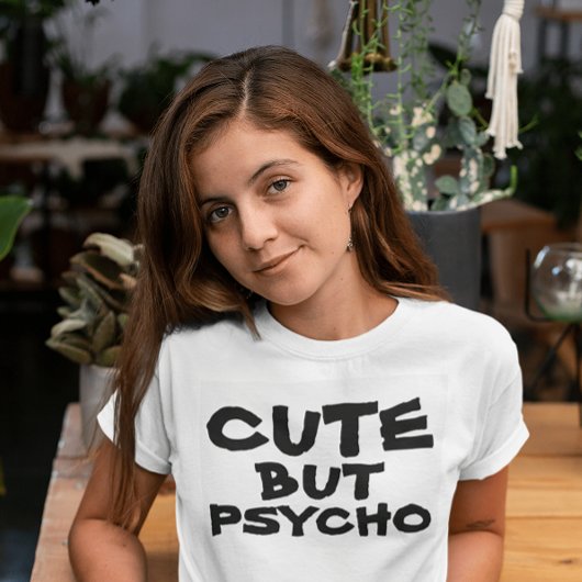 かわいいサイコTシャツ Tシャツ