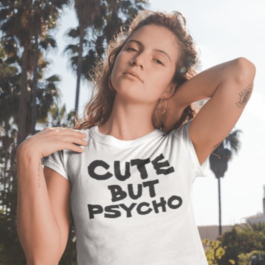 かわいいサイコTシャツ Tシャツ