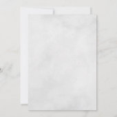 かわいいサイボーイベビーシャワー招待状 招待状 (裏面)