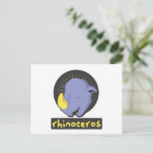 かわいいサイ ポストカード (スタンド正面)