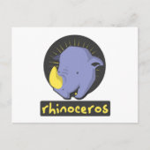 かわいいサイ ポストカード (正面)