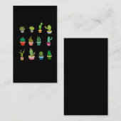 かわいいサクタスコレクターかわいいスサクレント恋人 名刺 (正面/裏面)