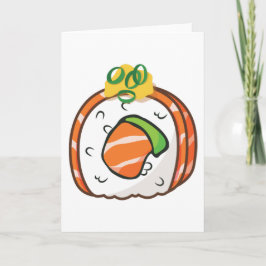 かわいいサケすし – かわいいグルメ カード