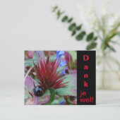 かわいいサソリの顧客向け感謝ポストカード ポストカード (スタンド正面)