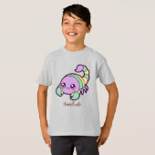 かわいいサソリ かわいいパステル カートゥーン Tシャツ (正面フル)