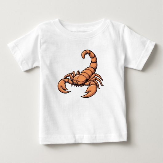 かわいいサソリ ベビーTシャツ (正面)