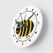 かわいいサソリ ラウンド壁時計 (傾斜)