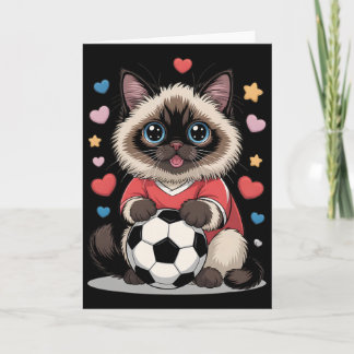 かわいいサッカークラブ  ビルマンのウィニー大好きな女の子 カード