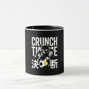 かわいいサッカーネコマグカップ - 試合当日のモチベーション マグカップ