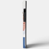 かわいいサッカーパパ父の日ニューパパベビー写真 Case-Mate iPhoneケース (裏面 / 左)