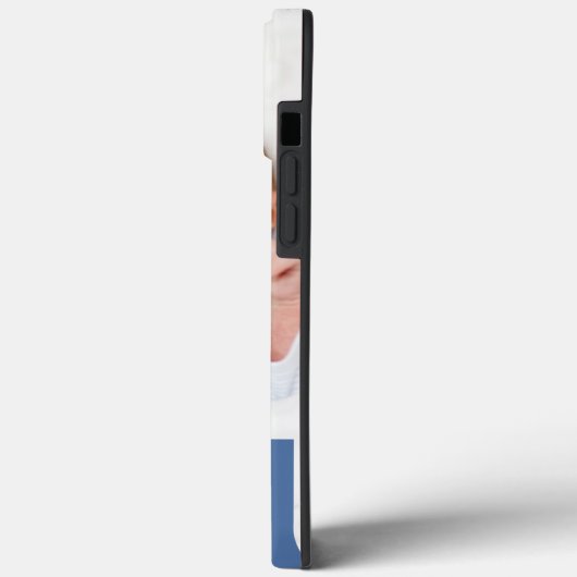 かわいいサッカーパパ父の日ニューパパベビー写真 Case-Mate iPhoneケース (裏面 / 左)