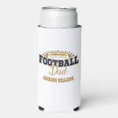 かわいいサッカーパパ スリム缶クーラー (Seltzer正面)