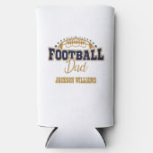 かわいいサッカーパパ スリム缶クーラー (正面)