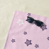 かわいいサッカープリンセス フェミニン ガール フニャ Funny ビーチタオル (インサイチュ)