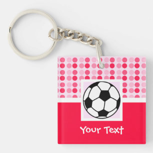 かわいいサッカーボール キーホルダー