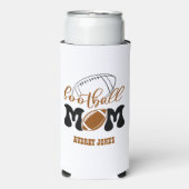 かわいいサッカーママ スリム缶クーラー (Seltzer正面)