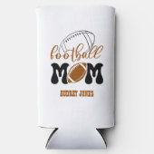 かわいいサッカーママ スリム缶クーラー (正面)
